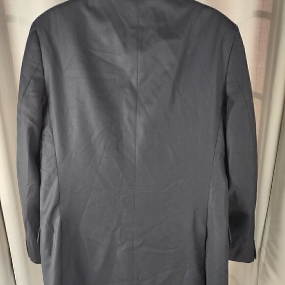 Jones New York Dark Blue Men's 2 Button Wool Blend Suit Jacket Size 38L - Picture 4 of 13